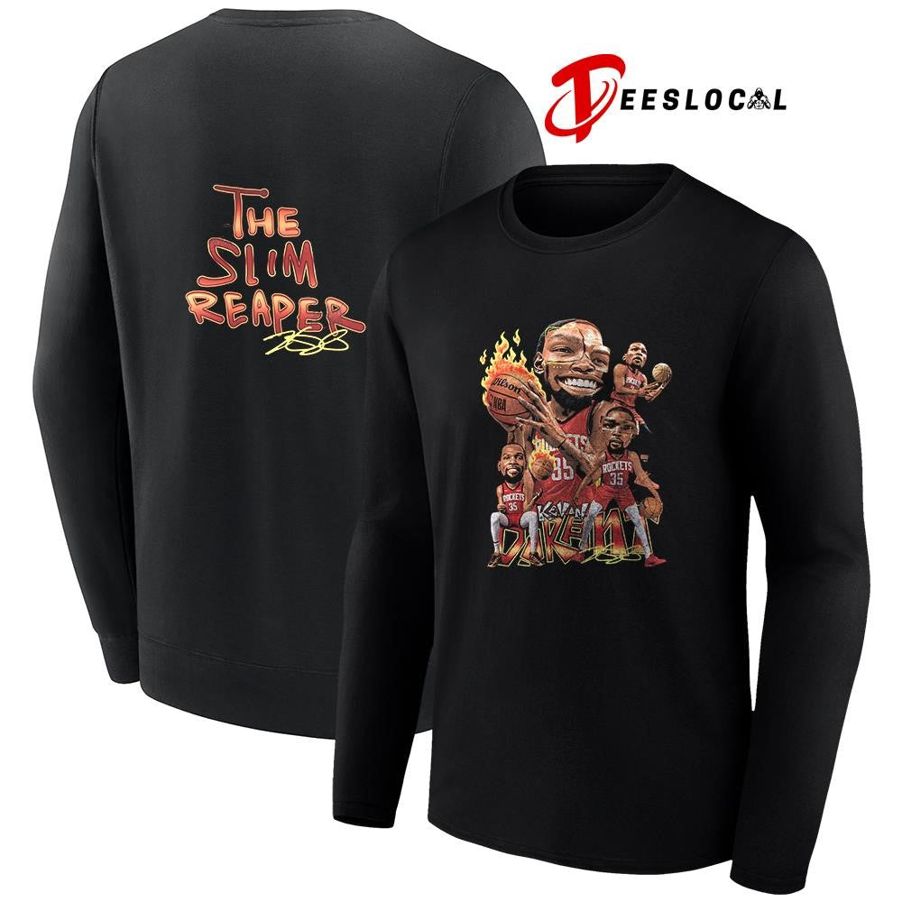 Houston Rockets Kevin Durant The Slim Reaper signature shirt