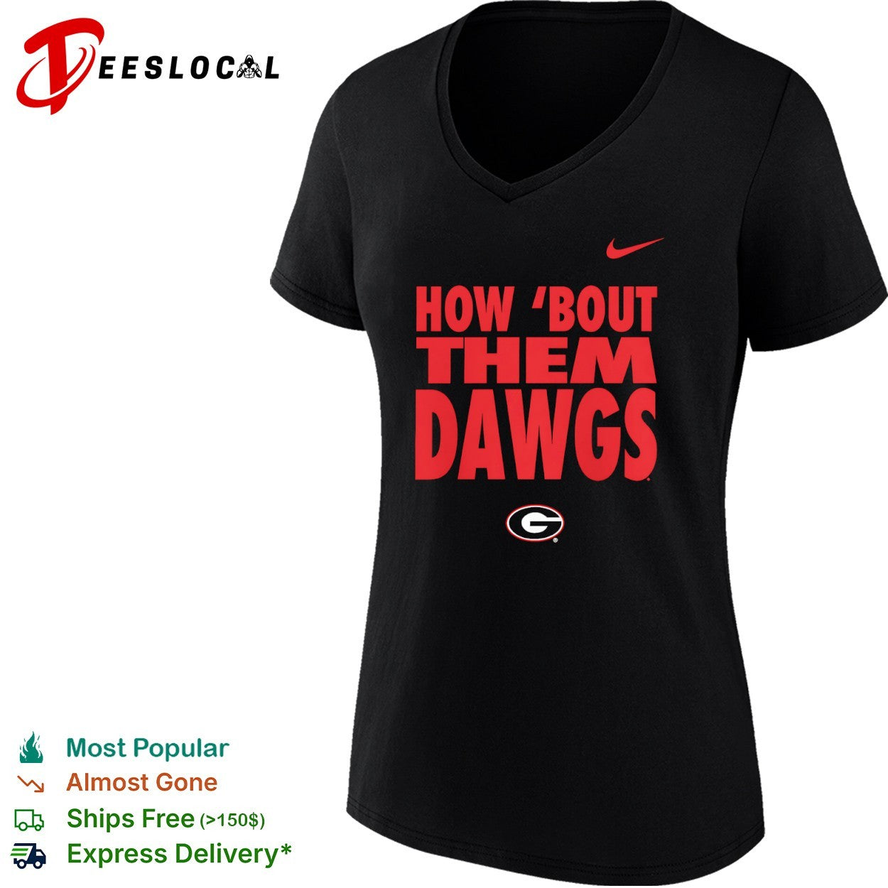 How bout them Dawgs Georgia Bulldogs NCAA football shirt