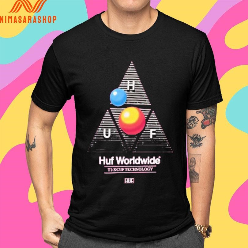 Huf Worldwide Ti-Kcup Technology Shirts