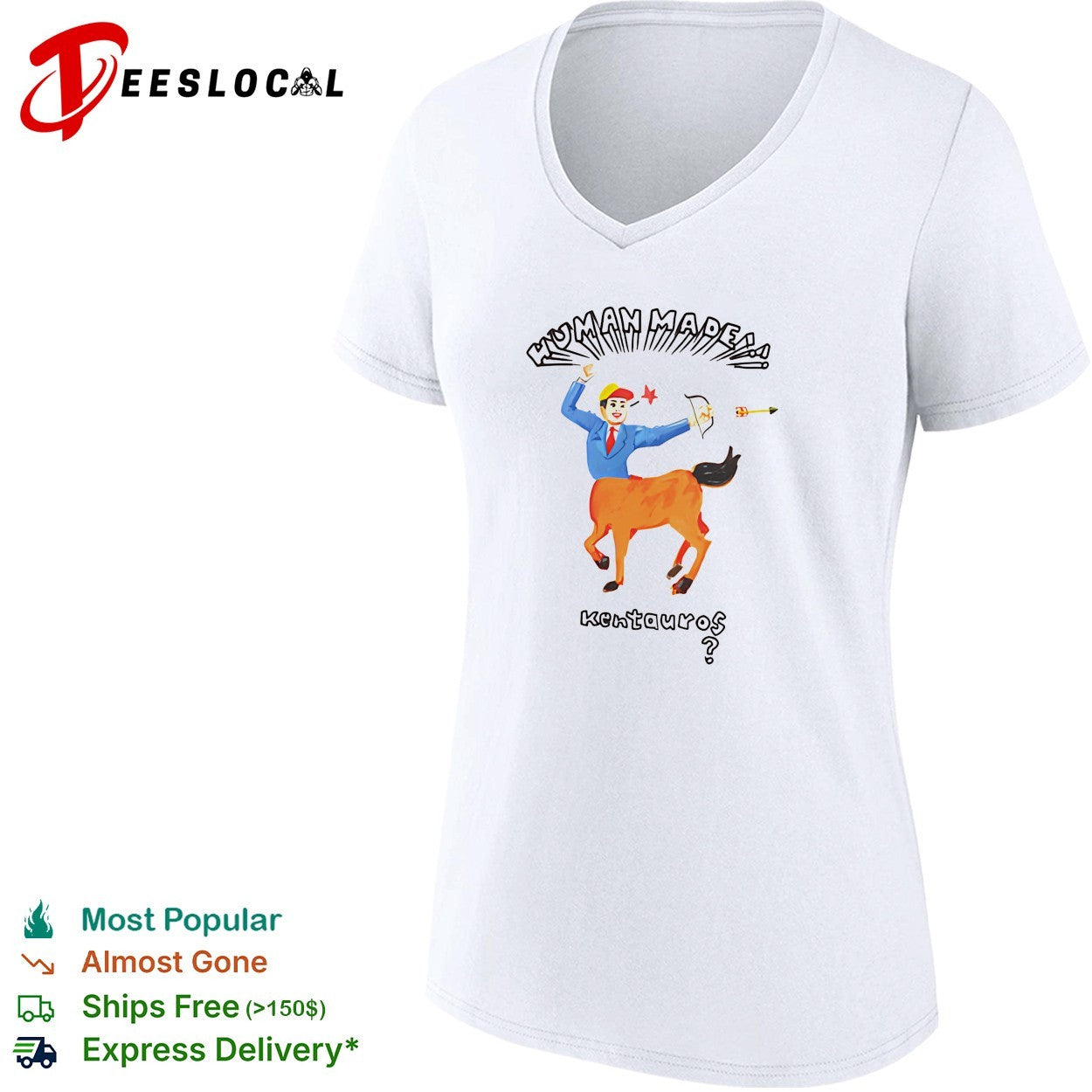 Human Made Kentauros centaur businessman archer shirt