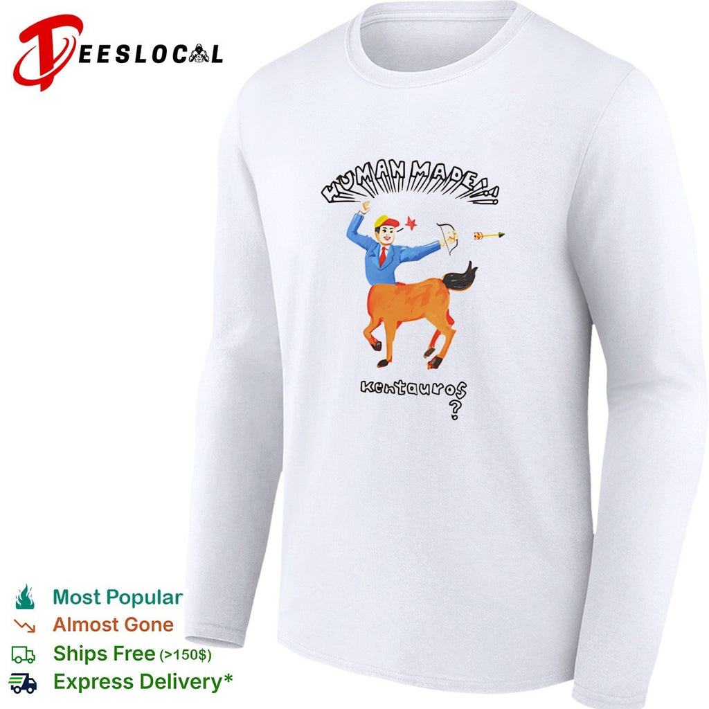 Human Made Kentauros centaur businessman archer shirt