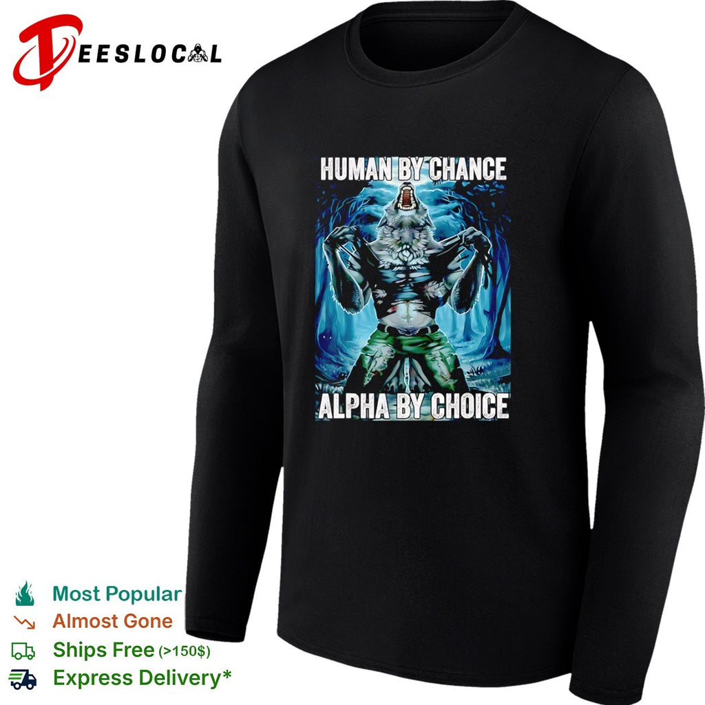 Human by chance alpha by choice werewolf ripping shirt