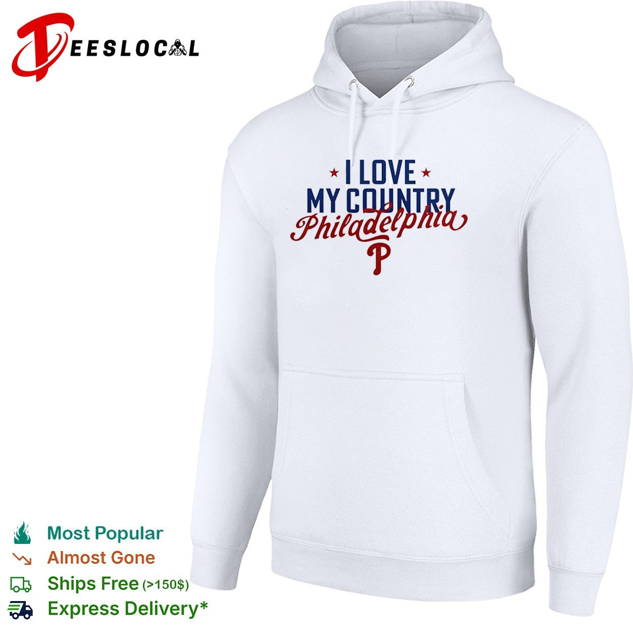 I Love My Country Philadelphia Phillies Shirt