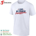 I Love My Country Philadelphia basic shirt