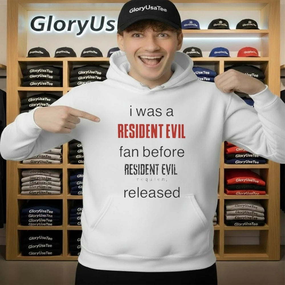 I Was A Resident Evil Fan Before Resident Evil Requiem Released Shirt