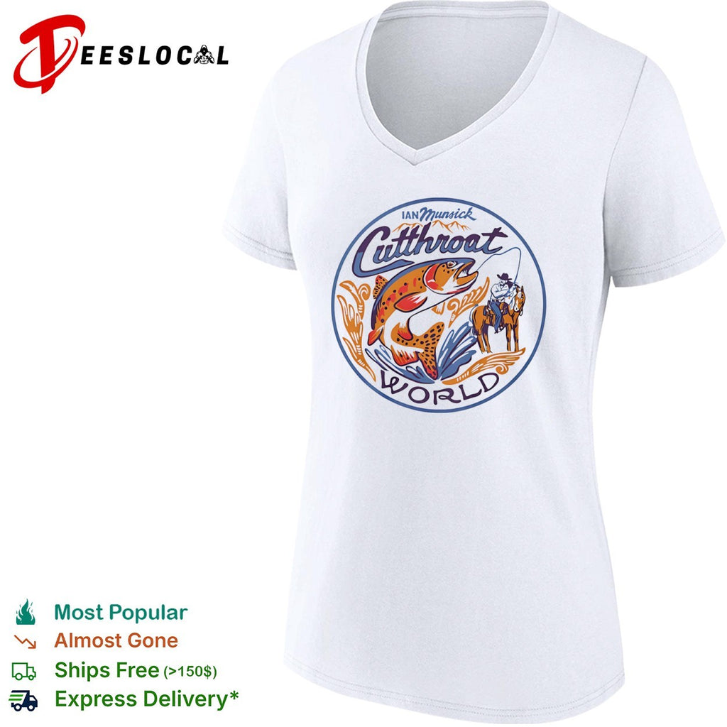 Ian Munsick cutthroat world trout cowboy shirt