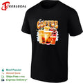 Iced coffee drinks retro vintage shirt
