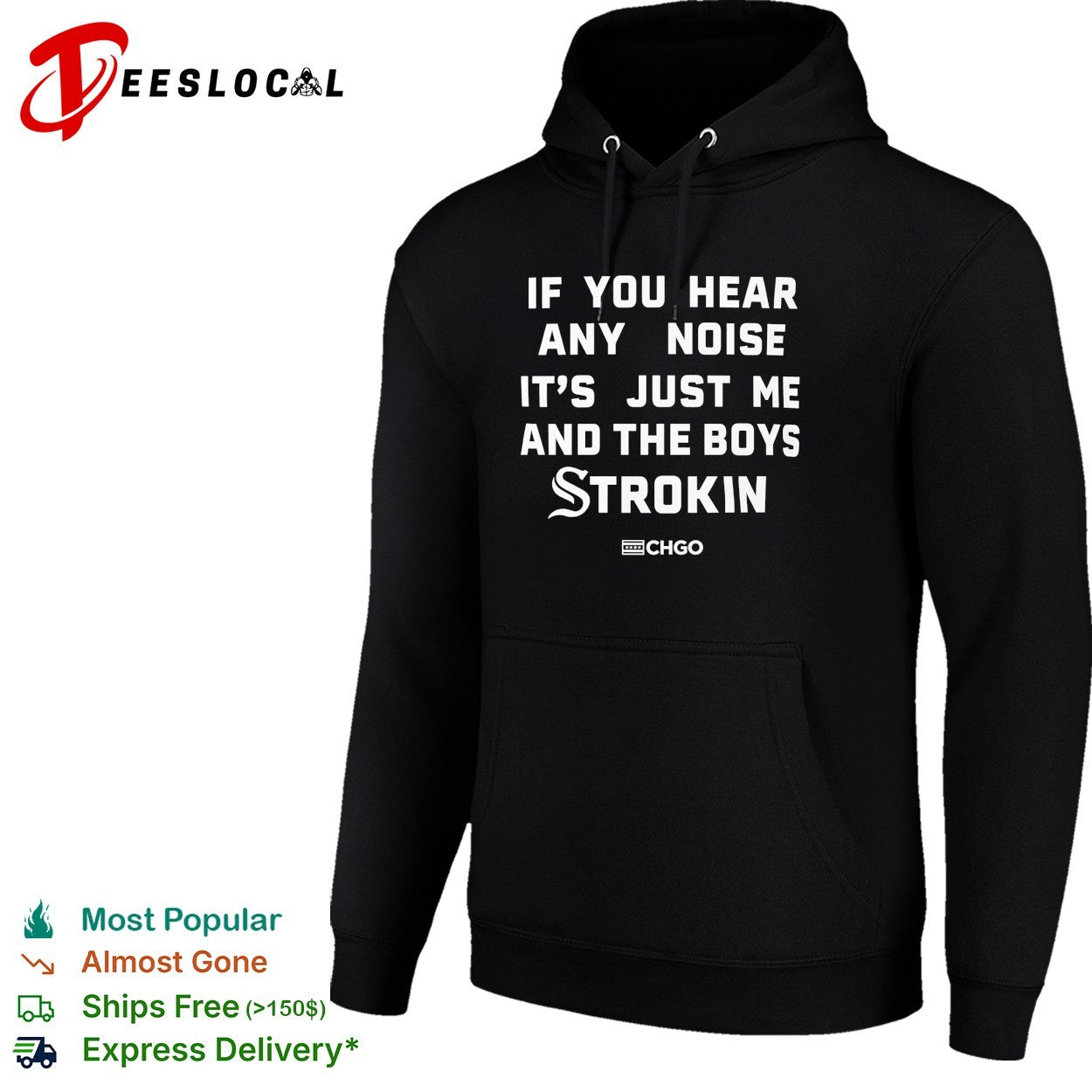 If you hear any noise it’s just me and the boys strokin CHGO shirt