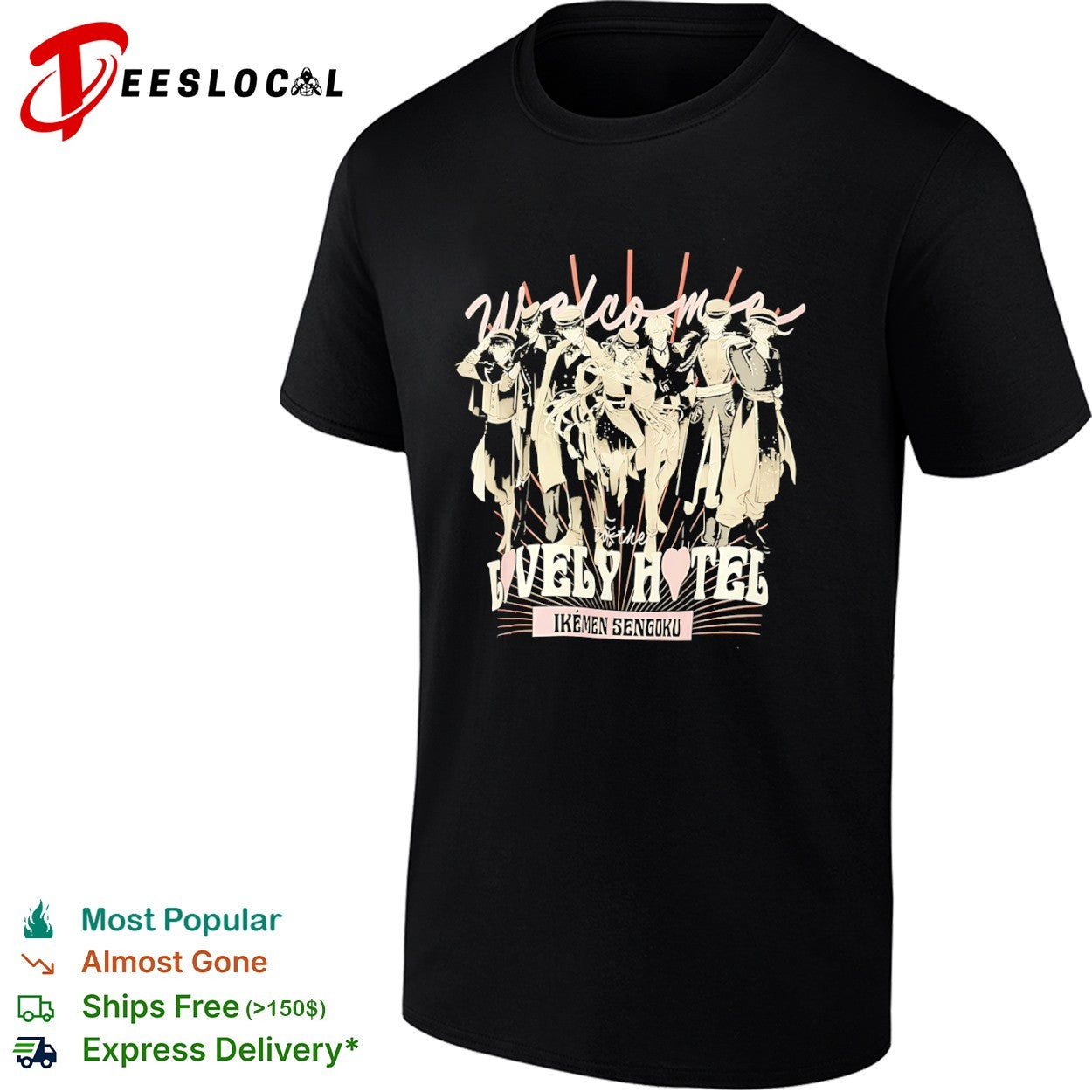 Ikemen Sengoku Welcome to the Lovely Hotel shirt