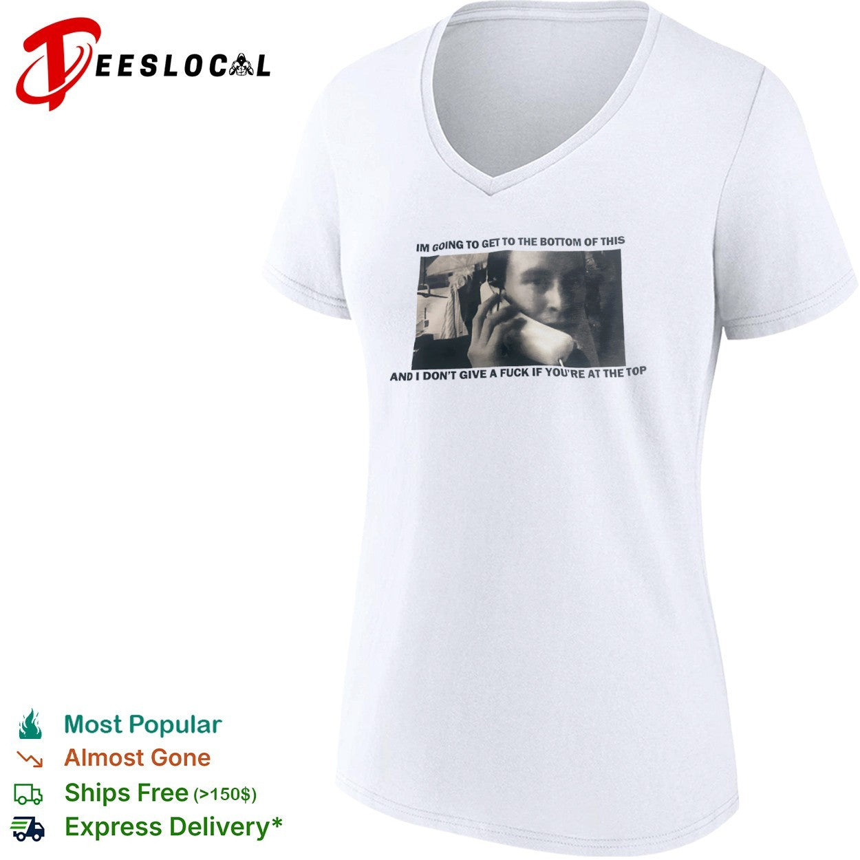 I’m going to get to the bottom of this shirt