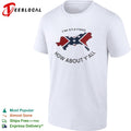 I’m staying how about yall Confederate flag southern states map shirt