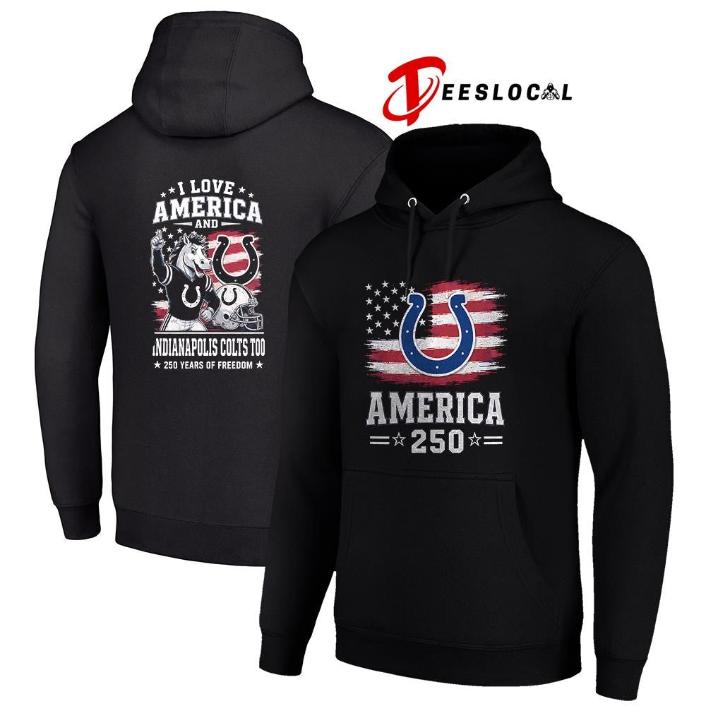 Indianapolis Colts 250 years of freedom mascot shirt