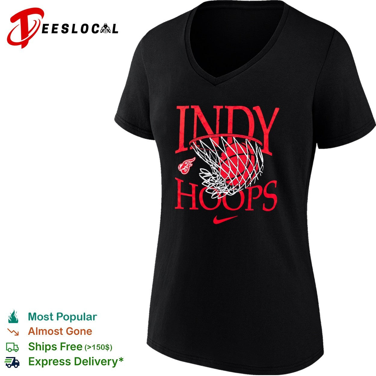 Indy Hoops Indiana Fever basketball shirt