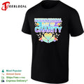 International day of charity hands holding heart flowers shirt