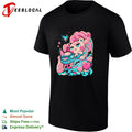Isabelle and Raymond Animal Crossing cherry blossom flowers shirt