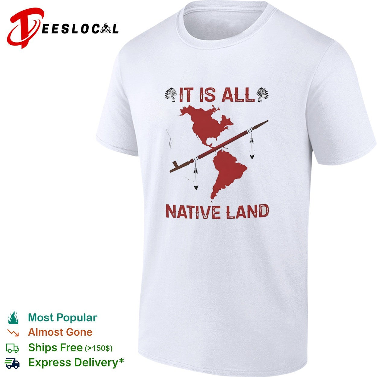 It is all native land North and South America shirt