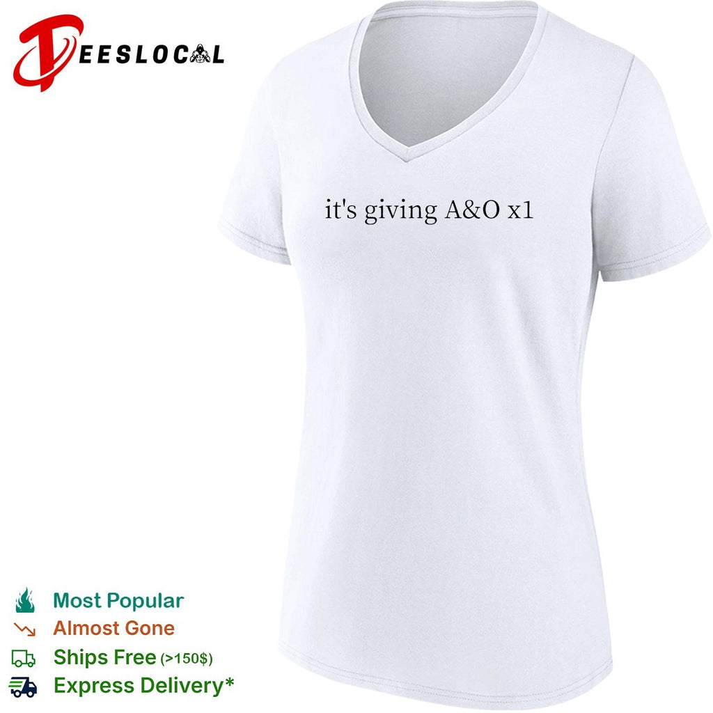 It’s giving A and O x1 shirt