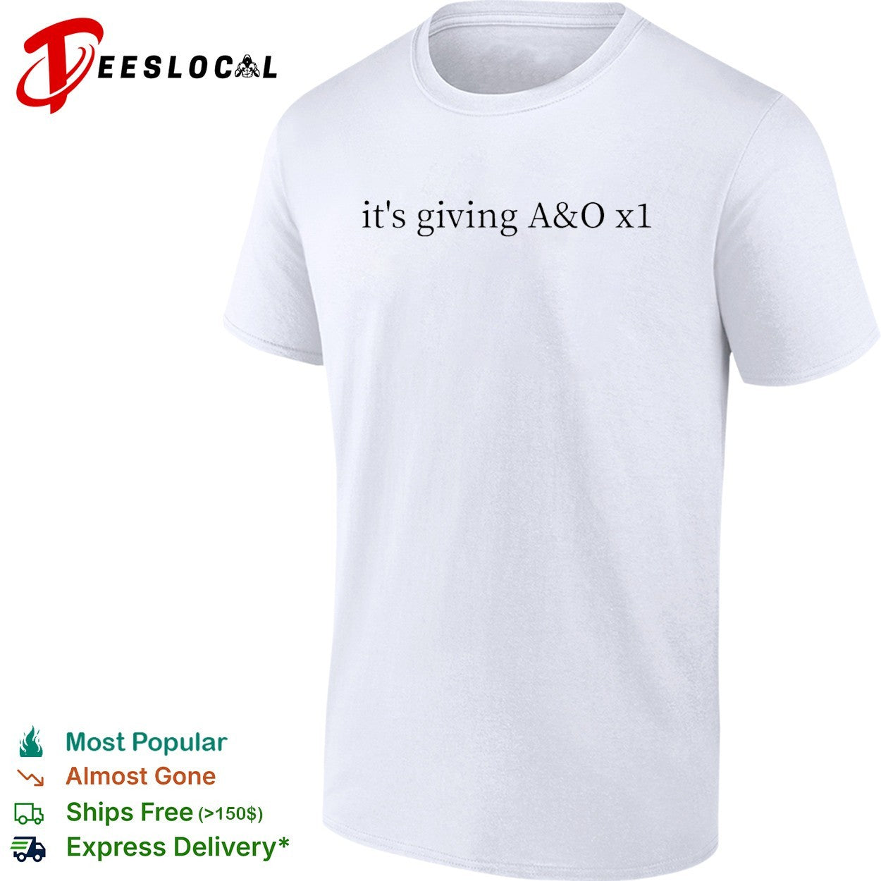 It’s giving A and O x1 shirt