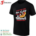 It’s not the 4th of July til my wiener comes out hot dog shirt