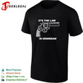 It’s the law in Kennesaw gun revolver shirt