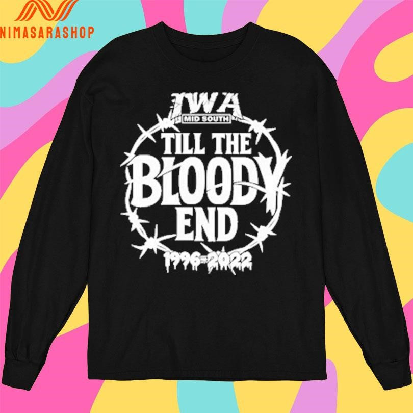 Iwa Mid South Till The Bloody End 1926-2025 Shirts