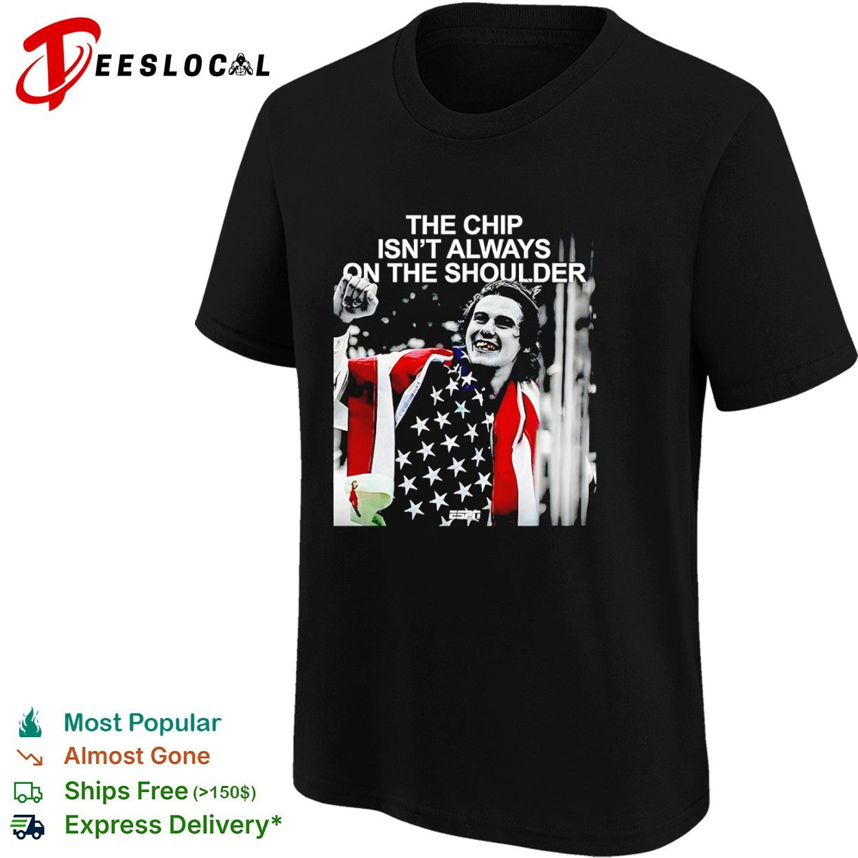 Jack Hughes The Chip is not always on the shoulder NHL shirt
