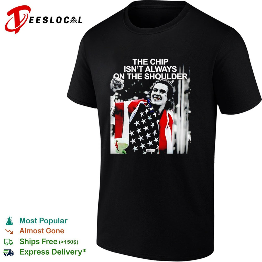 Jack Hughes The Chip is not always on the shoulder NHL shirt