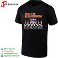 James Brooks Boomer Esiason Anthony Munoz Ken Riley Ken Anderson Isaac Curtis shirt