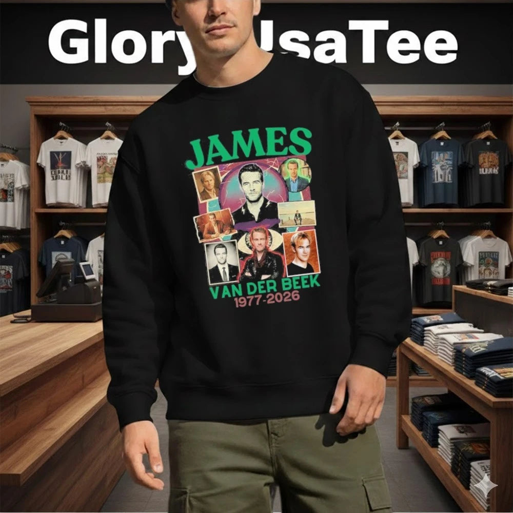 James Van Der Beek RIP Dawson Leery 90s Nostalgia Homage 90s TV Tribute Shirt