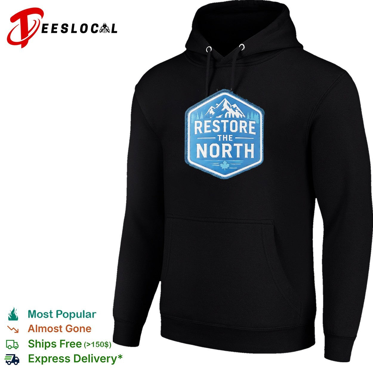 Jamil Jivani Restore The North mountain retro shirt