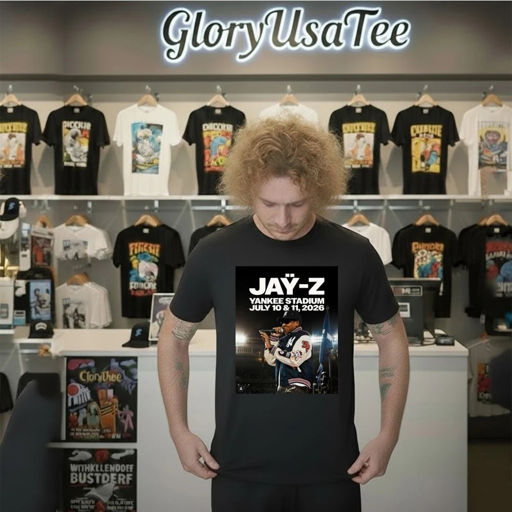 Jay-Z Yankee Stadium July 10 &amp; 11, 2026 Poster Shirt