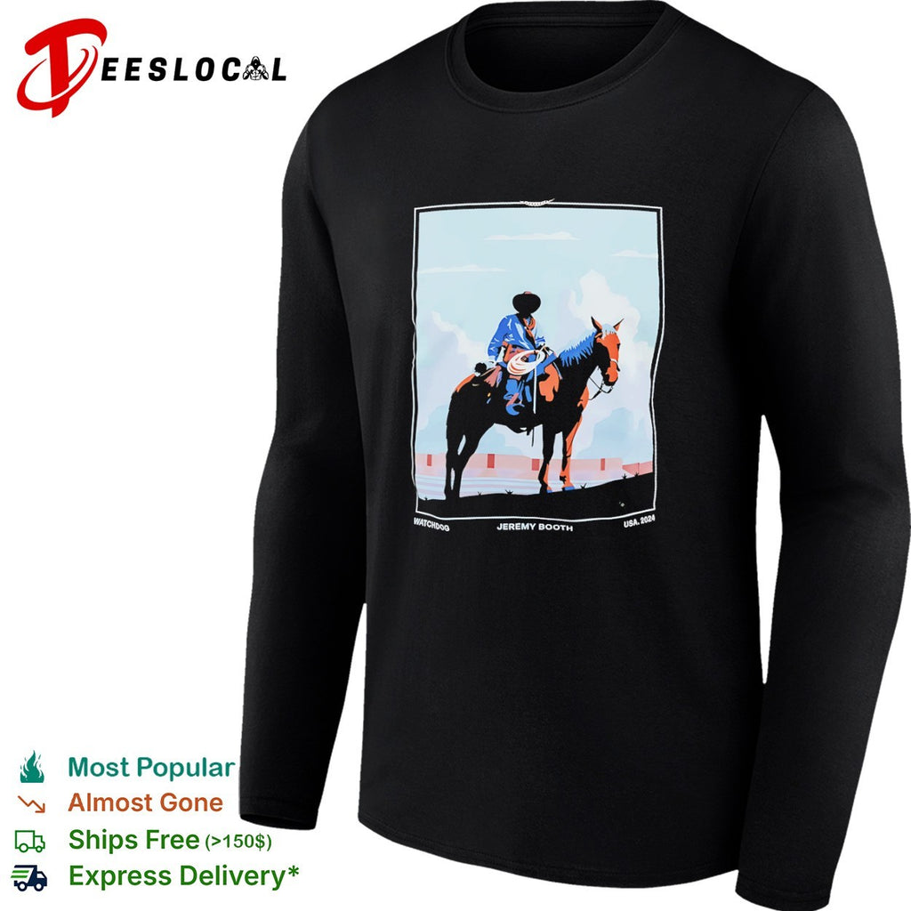 Jeremy Booth watchdog USA 2024 cowboy shirt
