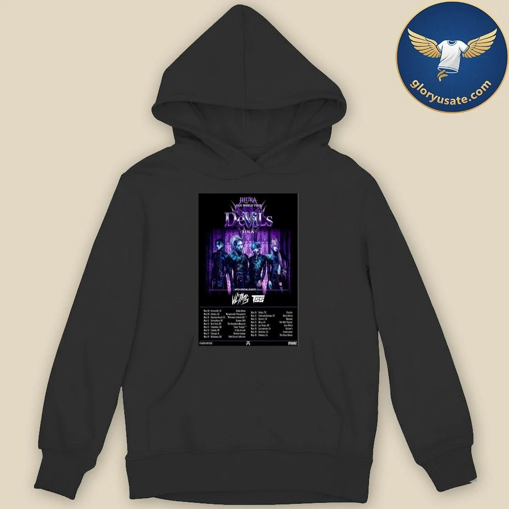 Jiluka World Tour 2026 Poster Dates Shirt