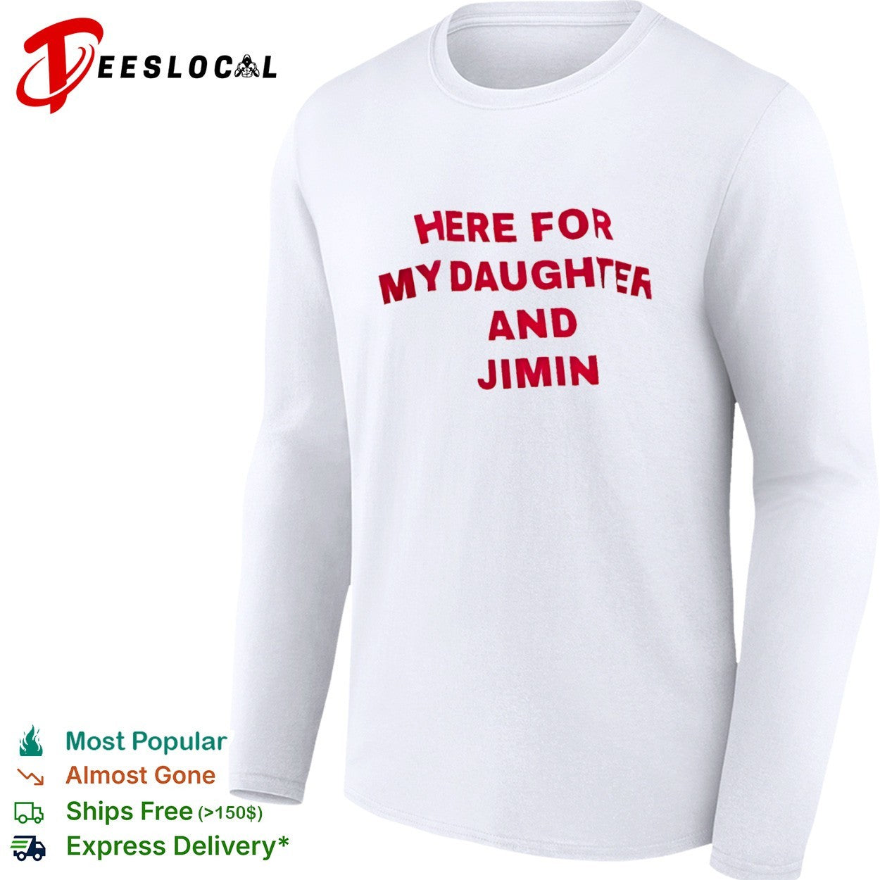Jimin here for my daughter and shirt