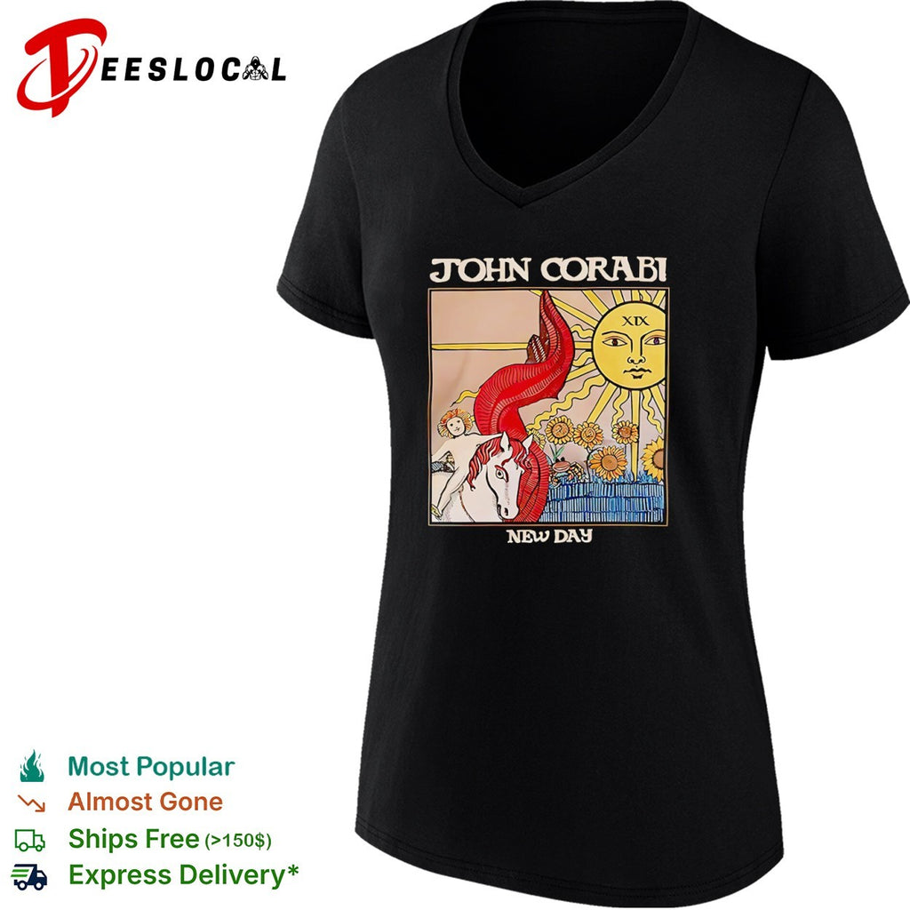John Corabi New Day The Sun XIX Tarot Card shirt