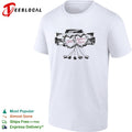 Just Robbed a House Vintage Wedding Car Tin Cans shirt
