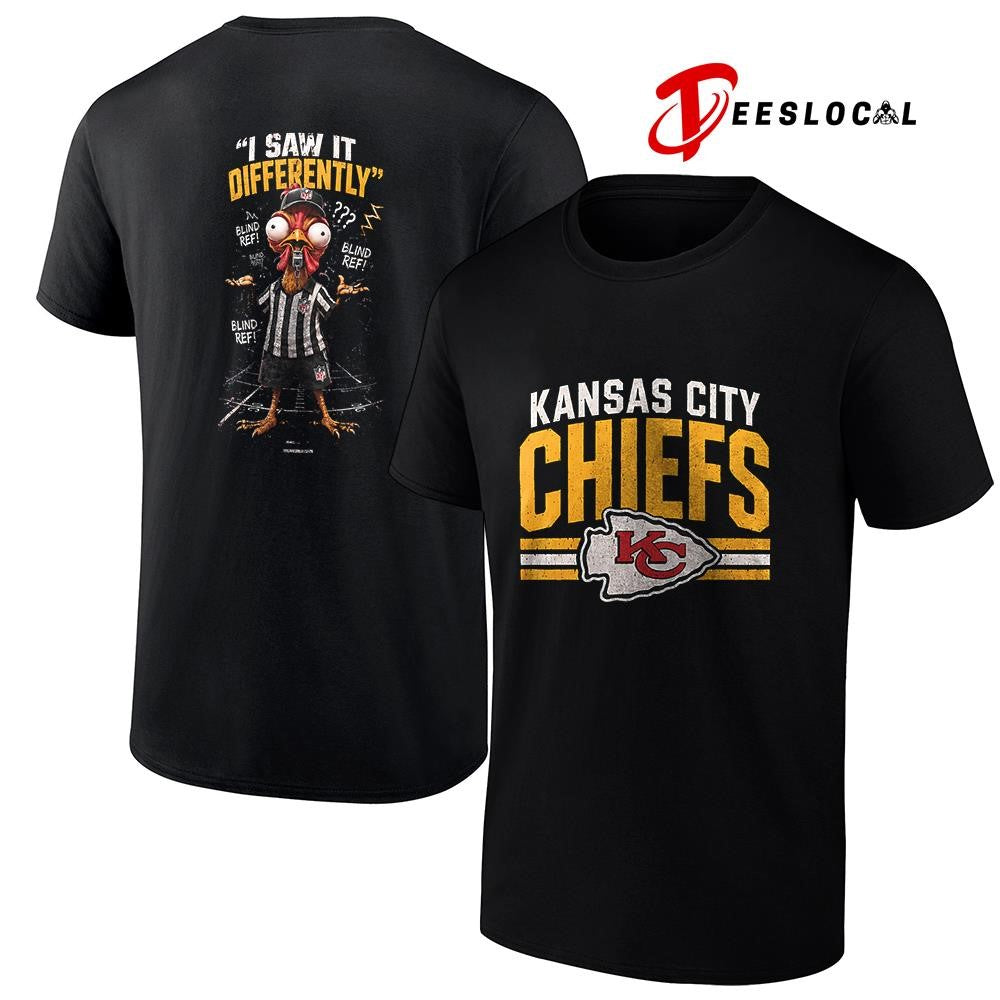 Kansas City Chiefs Blind ref I saw it differently shirt