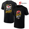Kansas City Chiefs x fan 4 life graphic shirt