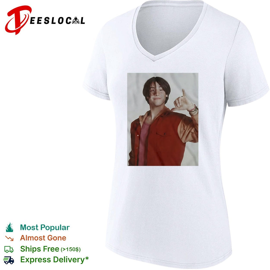 Keanu Reeves Hang Loose 90s shirt
