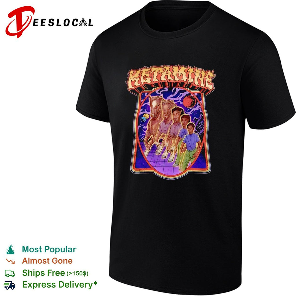 Ketamine horse morph shirt