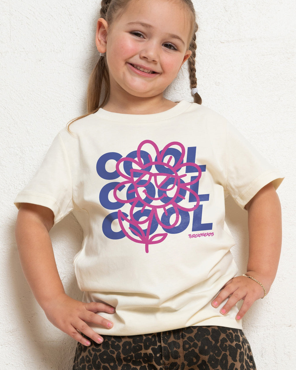 Cool Flower Kids T-Shirt