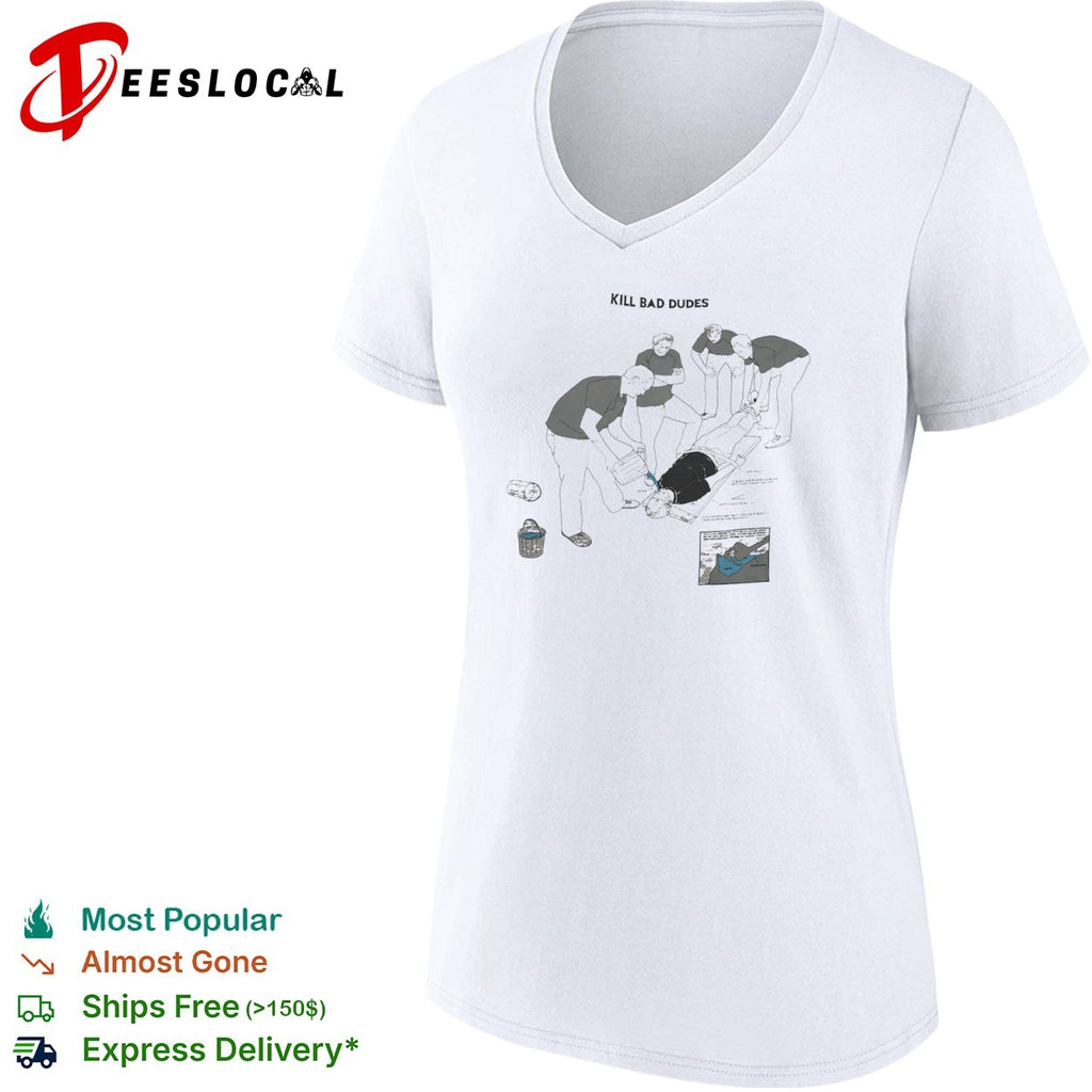 Kill bad dudes diagram waterboarding interrogation procedure shirt
