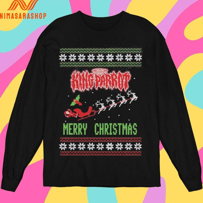 King Parrot Merry Christmas 2025 Shirts