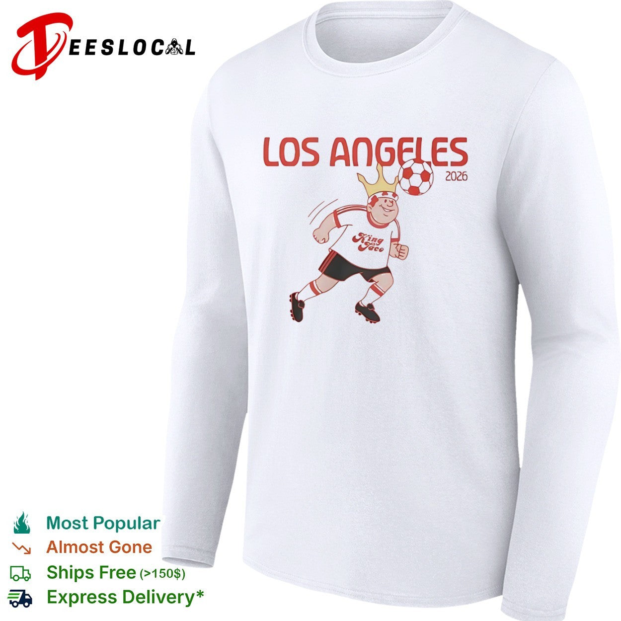 King Taco Los Angeles 2026 Soccer shirt