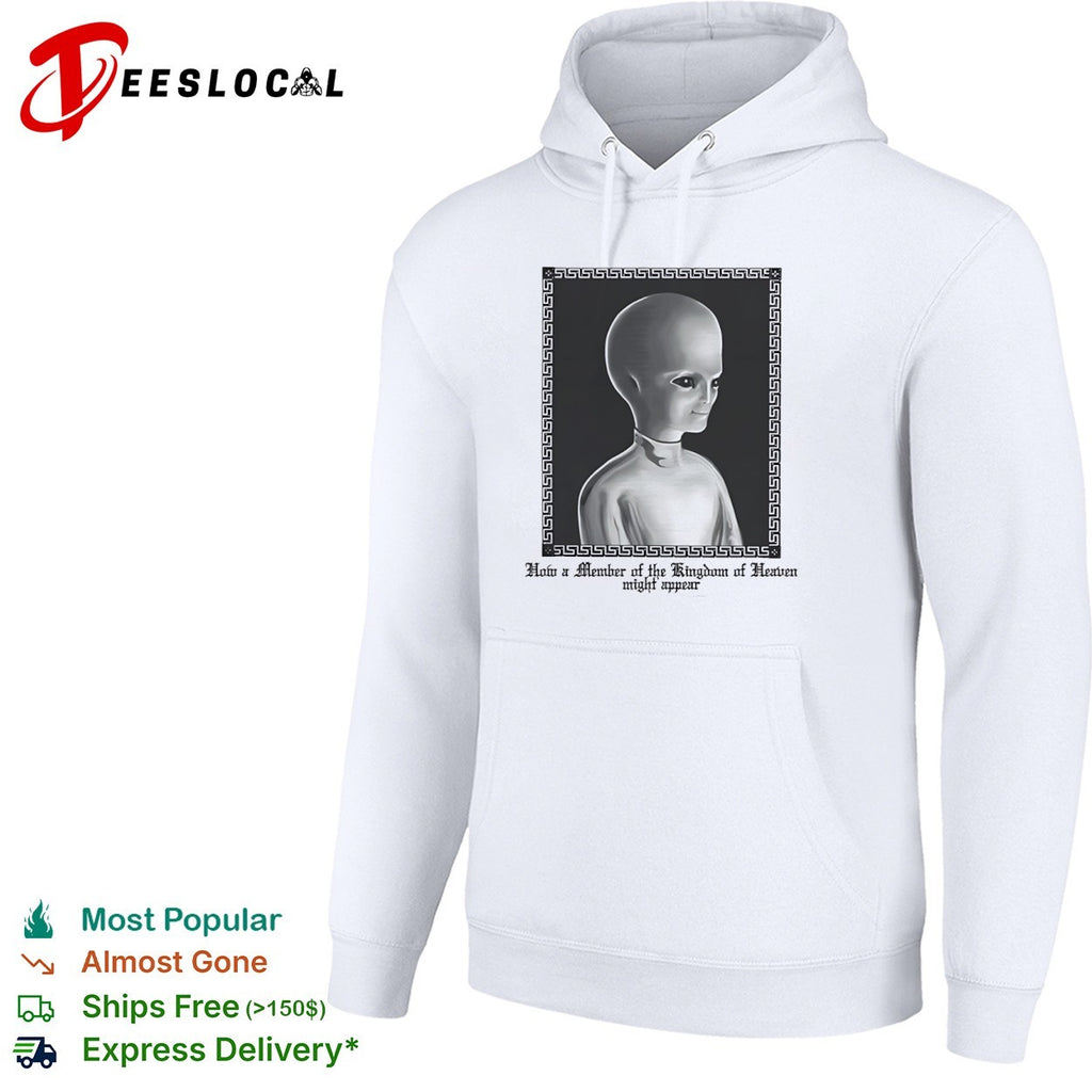 Kingdom of Heaven how a member might appear alien portrait shirt