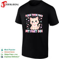 Kitten sitting please tongue punch my fart box shirt