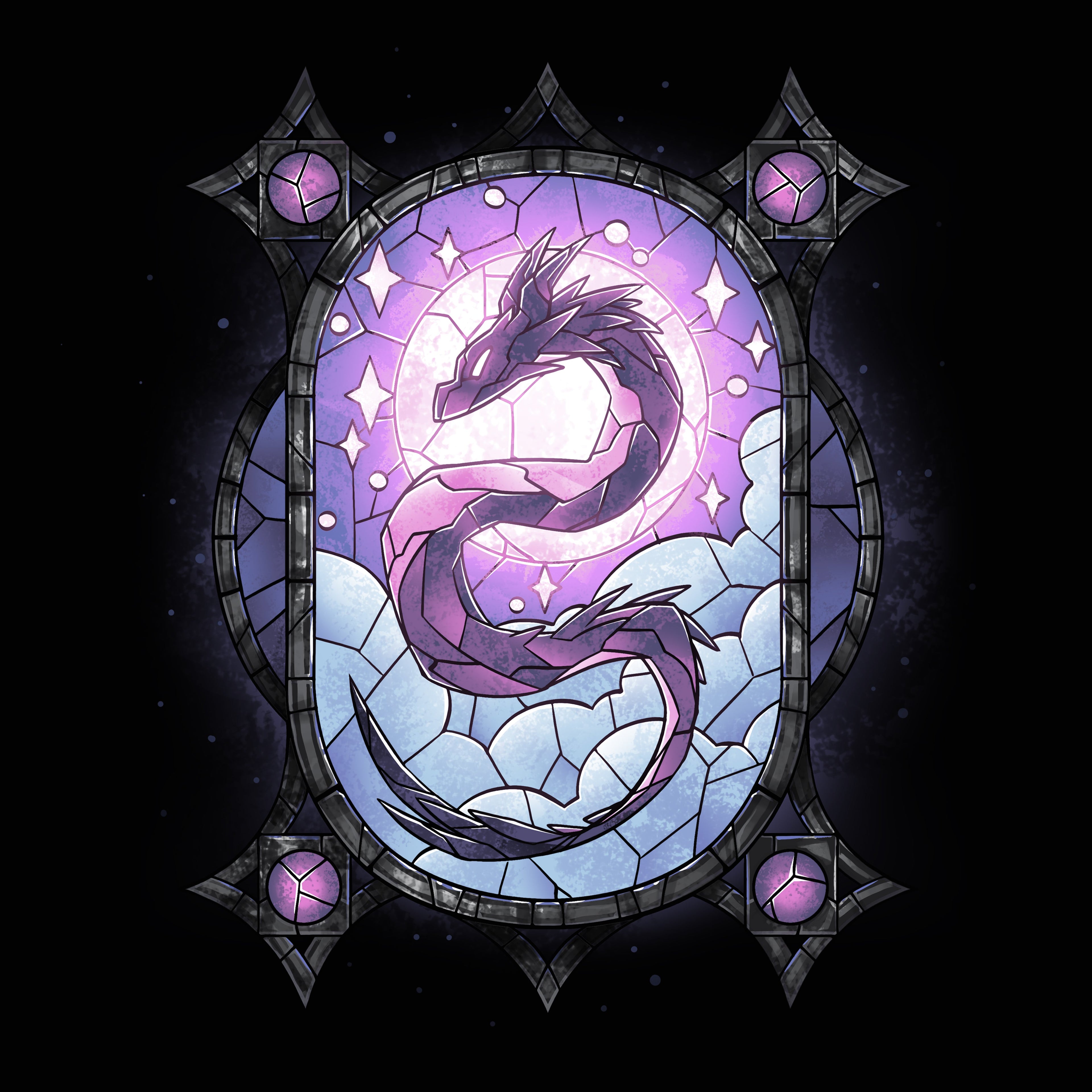 Stained Glass Dragon