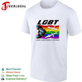 LGBT laser guided bombs and torpedoes pride flag military shirt