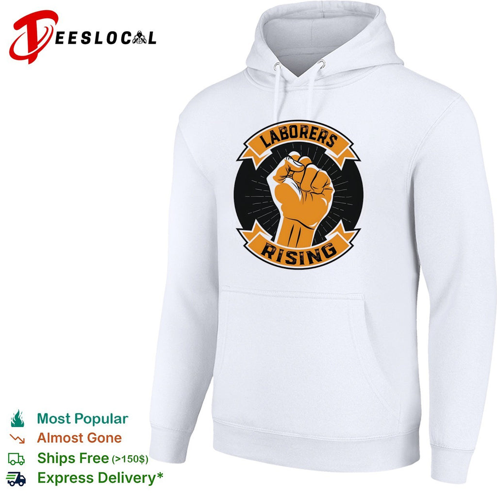 Laborers Rising Fist Solidarity Power Union Shirt