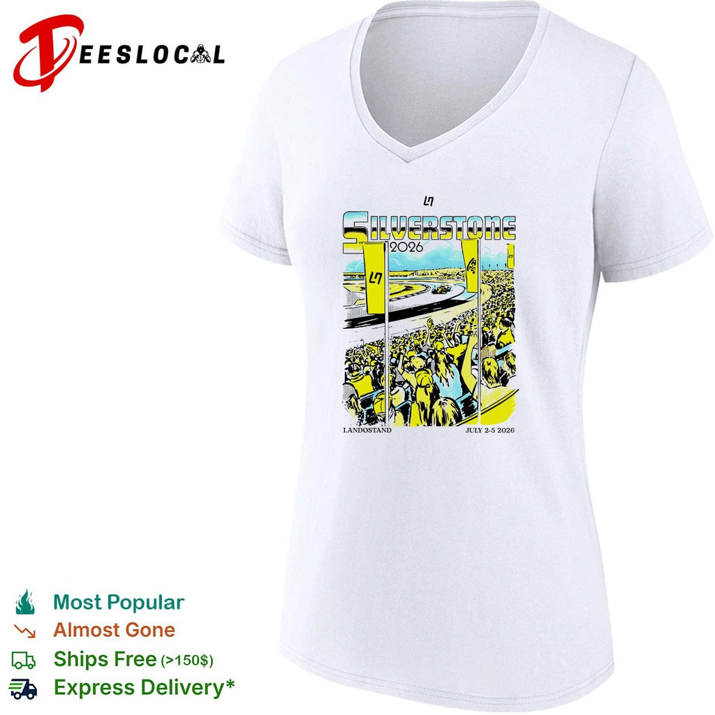 Lando Norris Silverstone 2026 Landostand July F1 shirt